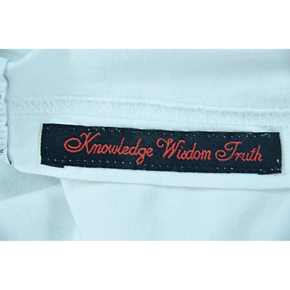 Robert Graham T-Shirt Men's 2XL White Graphic Print Cotton Short Sleeve - Picture 5 of 7